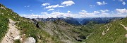 51 Vista su laghetti del Corno Stella, Monte Chierico, Val Carisole